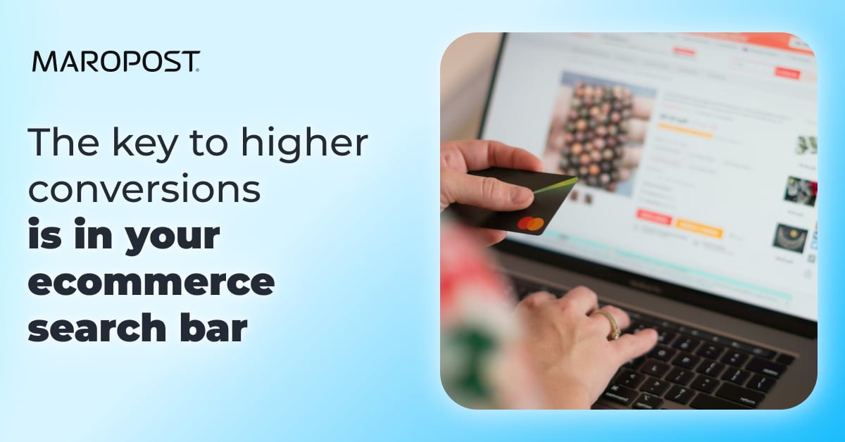 The key to higher conversions is in your ecommerce search bar