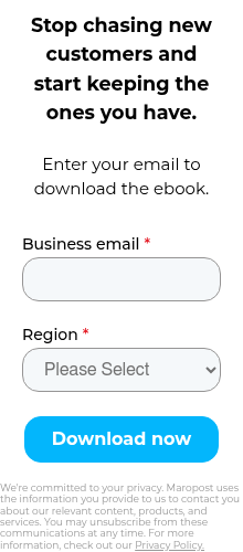 We're committed to your privacy. Maropost uses the information you provide to us to contact you about our relevant content, products, and services. You may unsubscribe from these communications at any time. For more information, check out our Privacy Policy.
